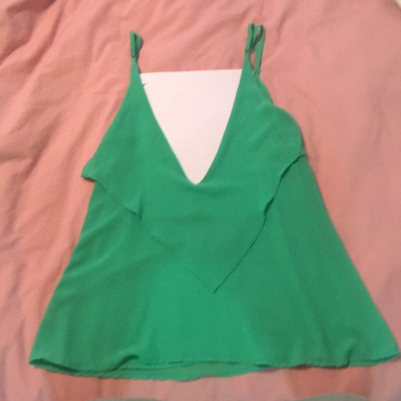Slinky green camisole - Picture 3 of 4